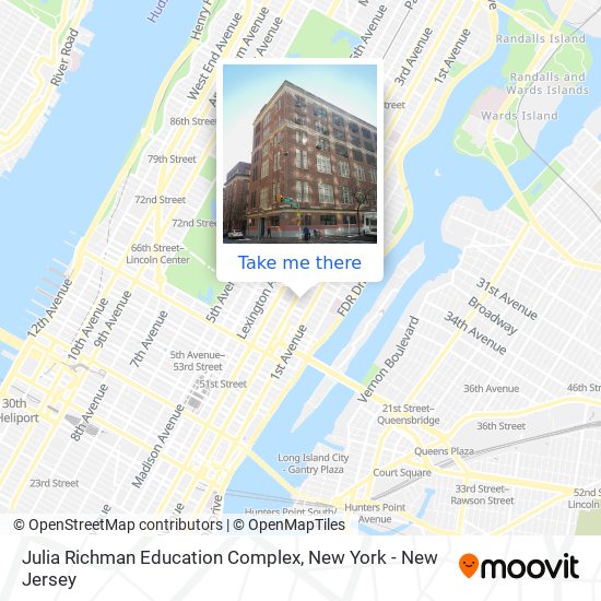 Julia Richman Education Complex map