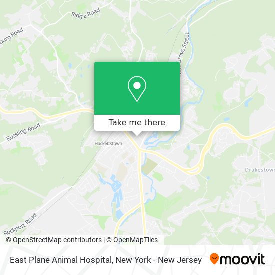 Mapa de East Plane Animal Hospital