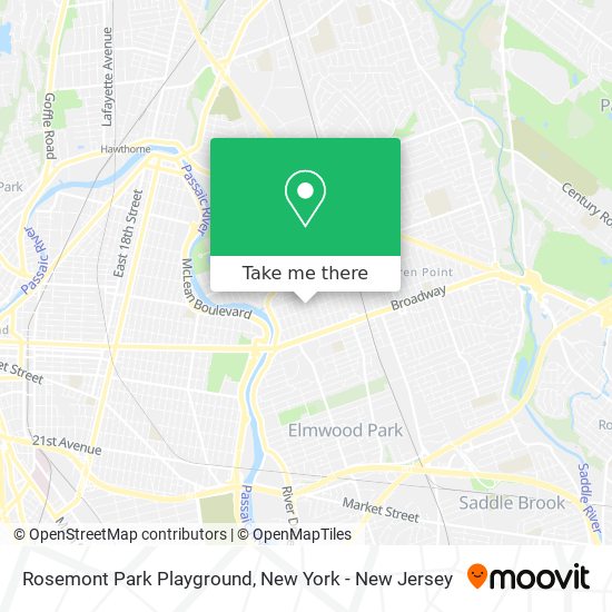 Mapa de Rosemont Park Playground