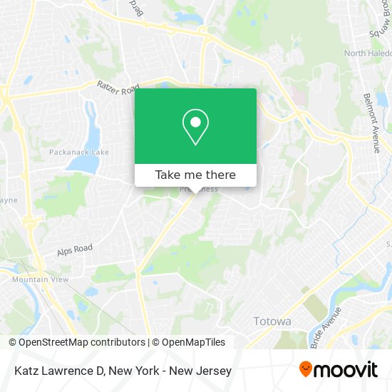 Katz Lawrence D map