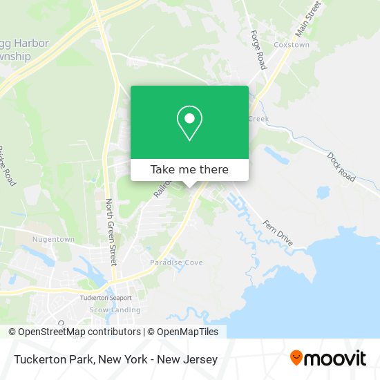 Mapa de Tuckerton Park