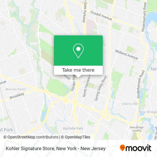 Kohler Signature Store map