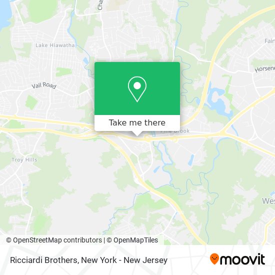 Ricciardi Brothers map