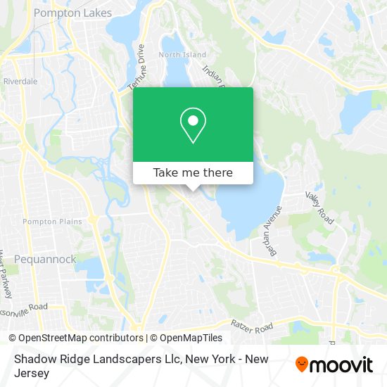 Shadow Ridge Landscapers Llc map