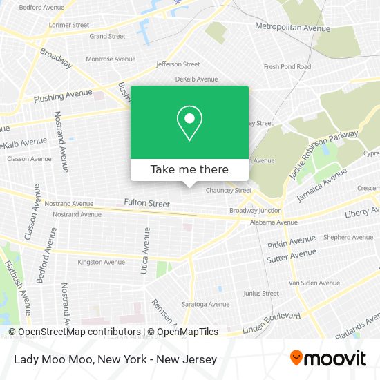 Lady Moo Moo map