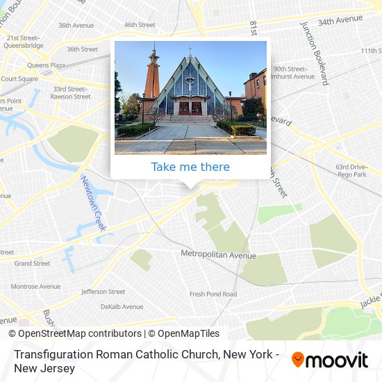 Mapa de Transfiguration Roman Catholic Church