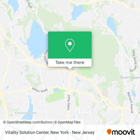 Vitality Solution Center map