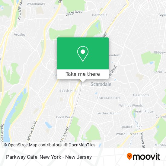 Mapa de Parkway Cafe