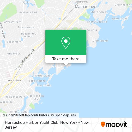 Mapa de Horseshoe Harbor Yacht Club