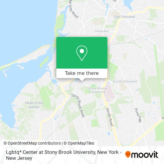 Mapa de Lgbtq* Center at Stony Brook University