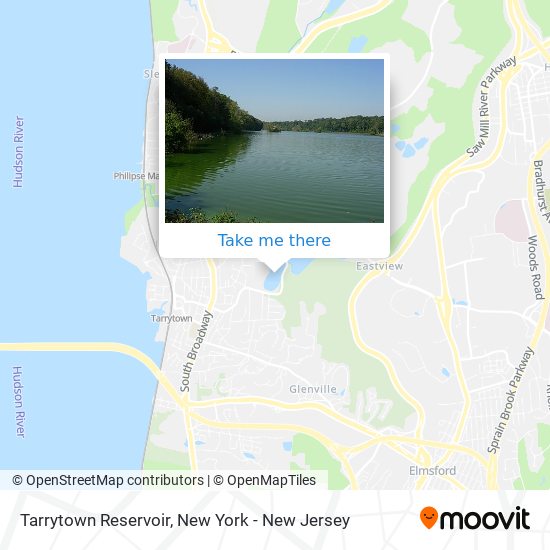 Mapa de Tarrytown Reservoir