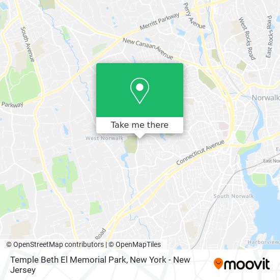 Mapa de Temple Beth El Memorial Park