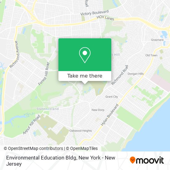 Mapa de Environmental Education Bldg