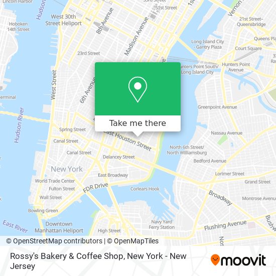 Rossy's Bakery & Coffee Shop map