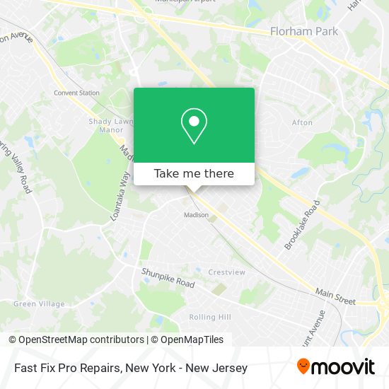 Fast Fix Pro Repairs map