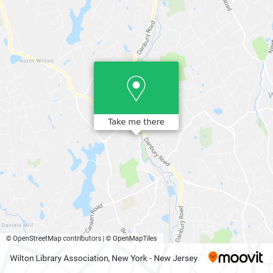 Wilton Library Association map