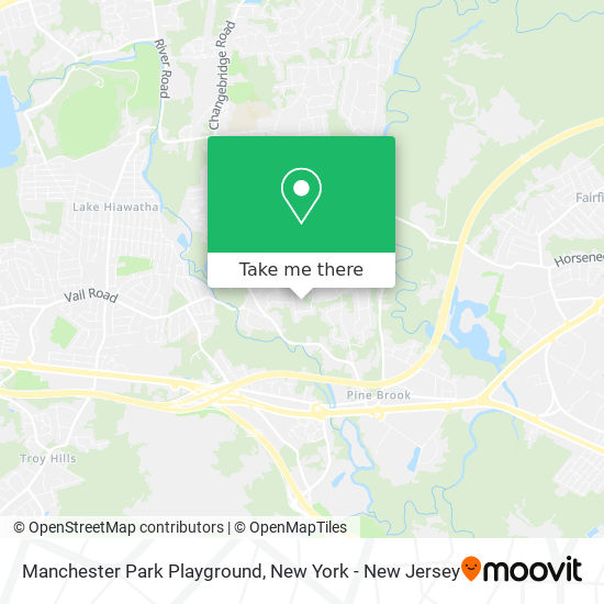 Mapa de Manchester Park Playground