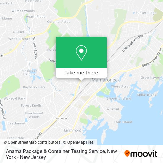 Mapa de Anama Package & Container Testing Service