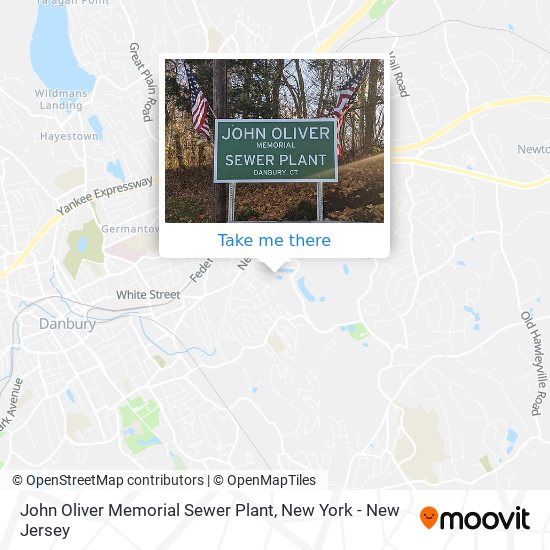 John Oliver Memorial Sewer Plant map