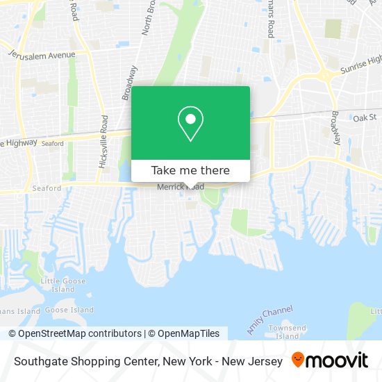 Southgate Shopping Center map