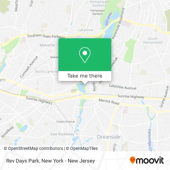 Rev Days Park map