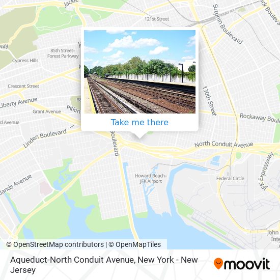 Aqueduct-North Conduit Avenue map