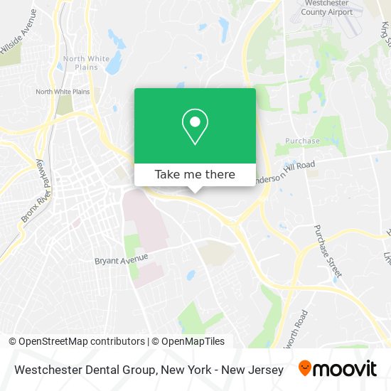 Westchester Dental Group map