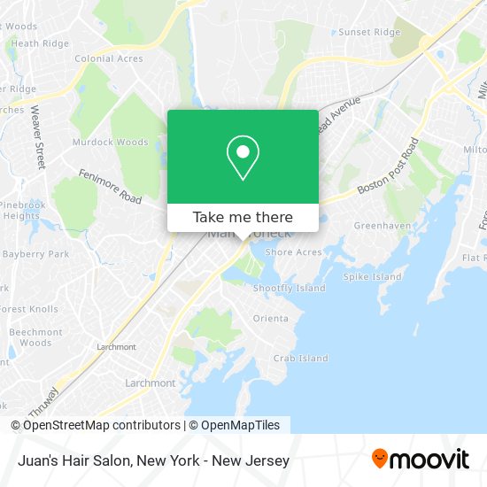 Juan's Hair Salon map