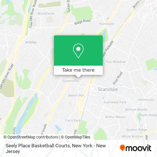 Mapa de Seely Place Basketball Courts