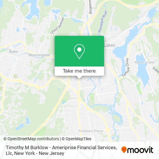 Timothy M Burklow - Ameriprise Financial Services, Llc map