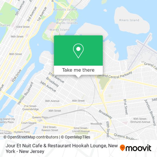 Mapa de Jour Et Nuit Cafe & Restaurant Hookah Lounge