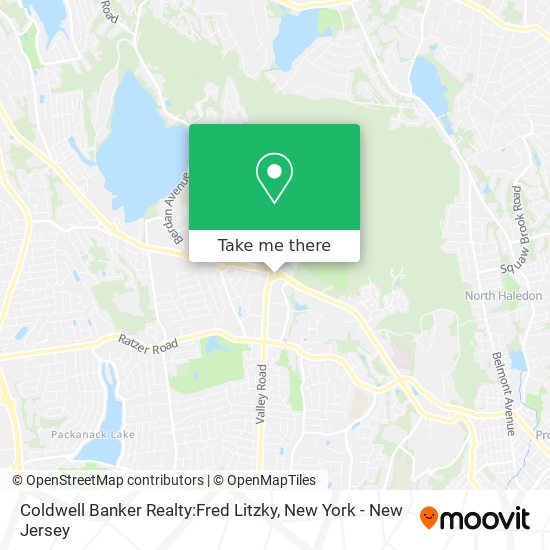 Mapa de Coldwell Banker Realty:Fred Litzky