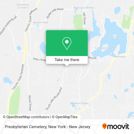 Presbyterian Cemetery map