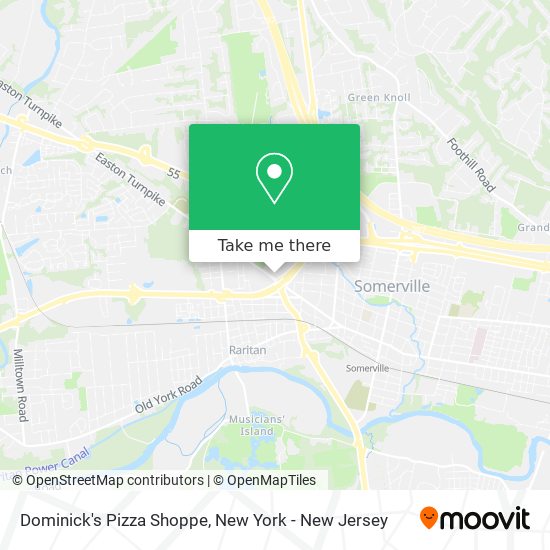 Dominick's Pizza Shoppe map