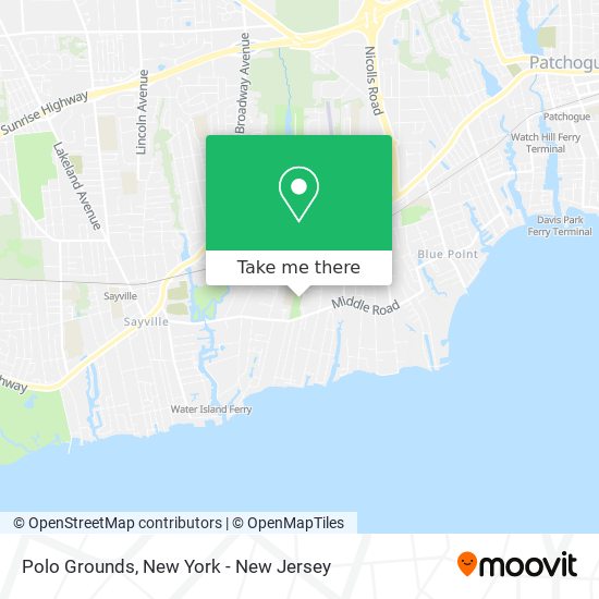 Polo Grounds map