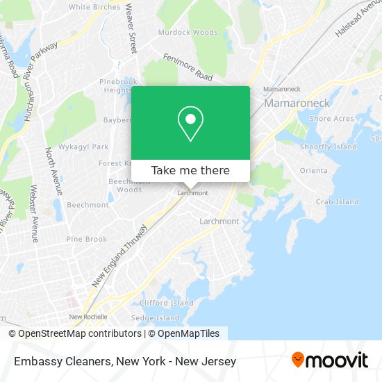 Mapa de Embassy Cleaners