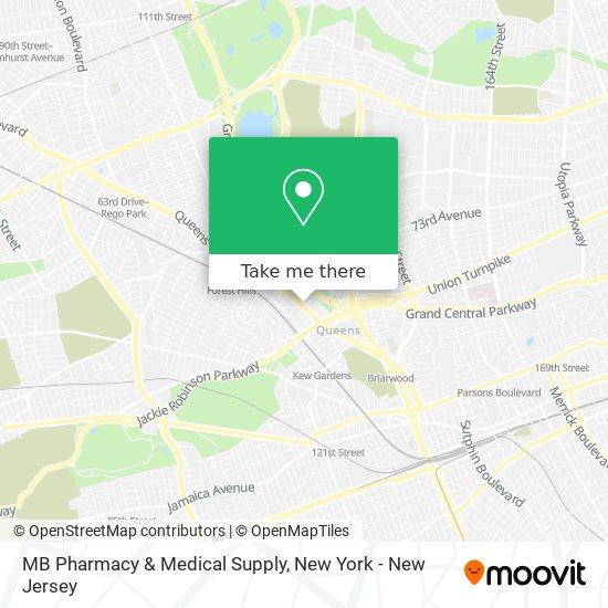Mapa de MB Pharmacy & Medical Supply