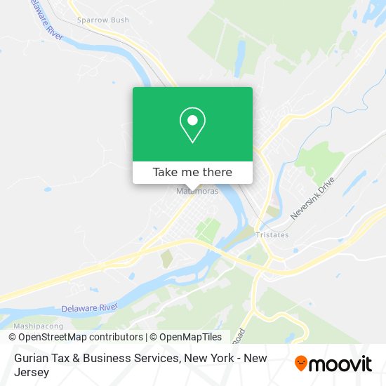 Gurian Tax & Business Services map