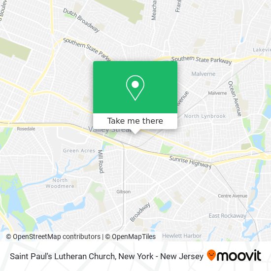 Mapa de Saint Paul's Lutheran Church