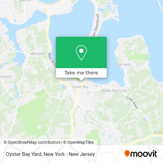 Mapa de Oyster Bay Yard