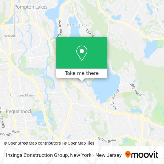 Insinga Construction Group map