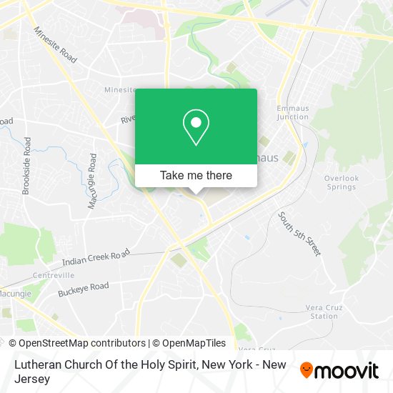 Mapa de Lutheran Church Of the Holy Spirit