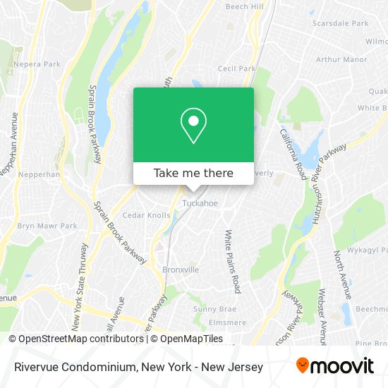 Rivervue Condominium map