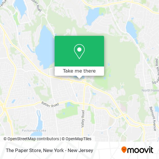 The Paper Store map