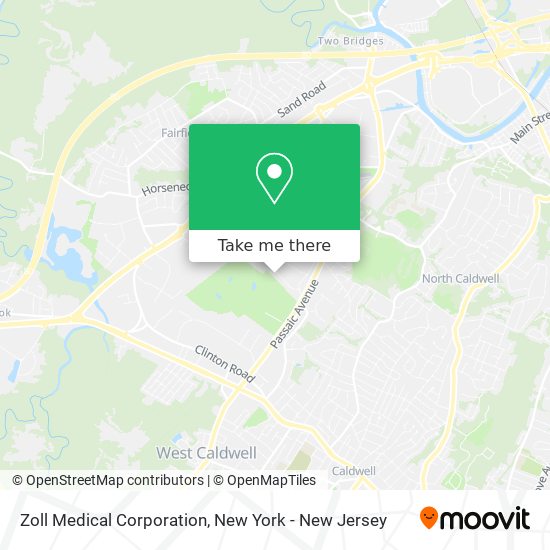 Zoll Medical Corporation map