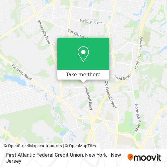 First Atlantic Federal Credit Union map