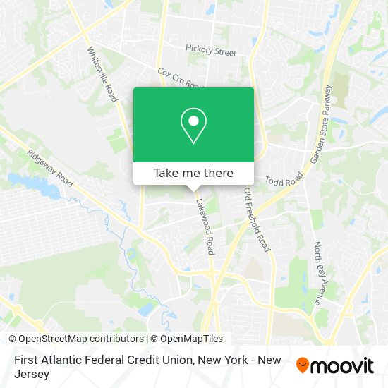 Mapa de First Atlantic Federal Credit Union