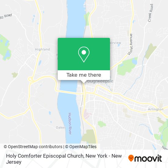 Holy Comforter Episcopal Church map