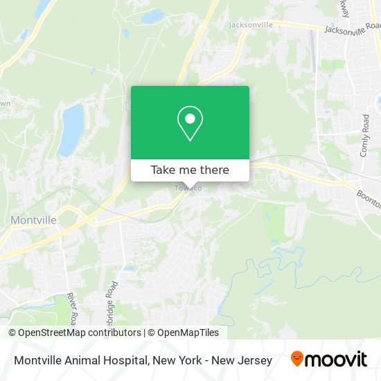 Montville Animal Hospital map