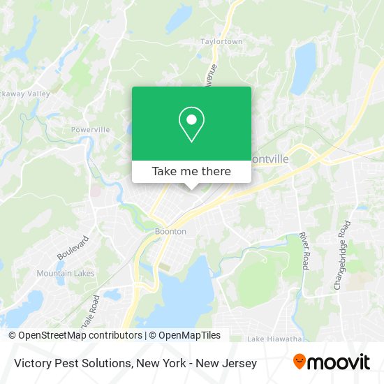 Victory Pest Solutions map